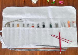 JOERIA KNITS Knitting Needle Storage Needle or Hook Storage Wraps joeriaknits