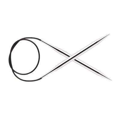Knit Pro Circular Needles Nova Platina Circular Knitting Needles - 40cm (16") joeriaknits