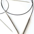 Load image into Gallery viewer, Circular knitting needles for chunky yarn with smooth, tapered points for precision stitching.
