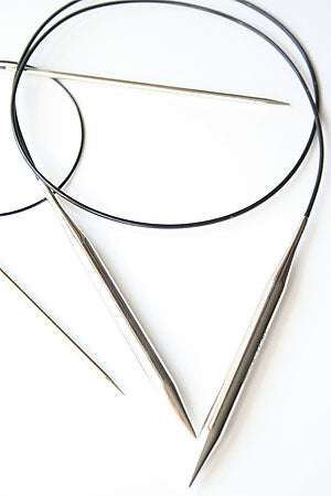 Knit Pro Circular Needles Nova Platina Circular Knitting Needles - 40cm (16") joeriaknits