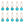 Load image into Gallery viewer, Temu Knitting Notions Blue Numbered Row Counter Stitch Markers joeriaknits
