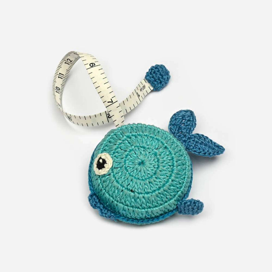 Lantern Moon Knitting Notions Blue Fish Retractable Tape Measures - Lantern Moon joeriaknits