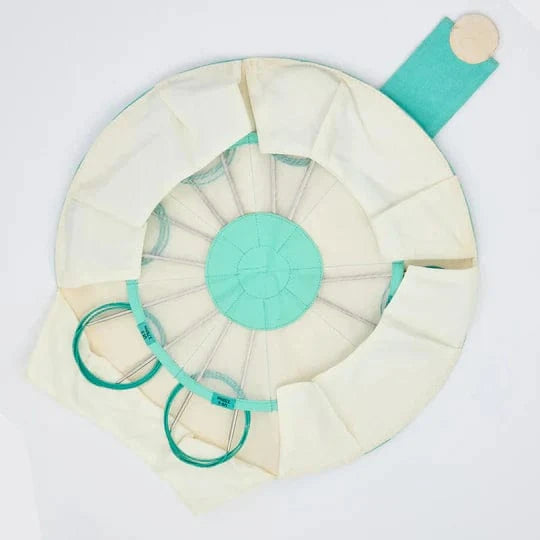 Serene fixed circular lace needle set