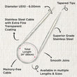 Load image into Gallery viewer, Knit Pro Circular Needles Stelo Lace Fixed Circular Needles - 60cm (24 inch) - KnitPro joeriaknits
