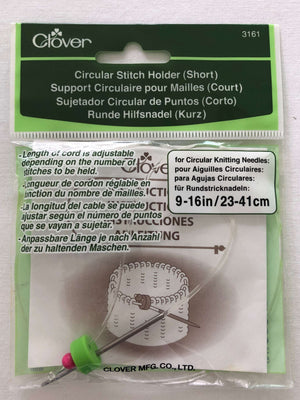 Stitch Holder: Clover Circular Knitting