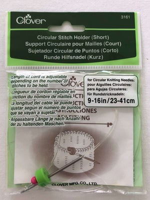 Clover Knitting Notions Stitch Holder: Clover Circular Knitting joeriaknits
