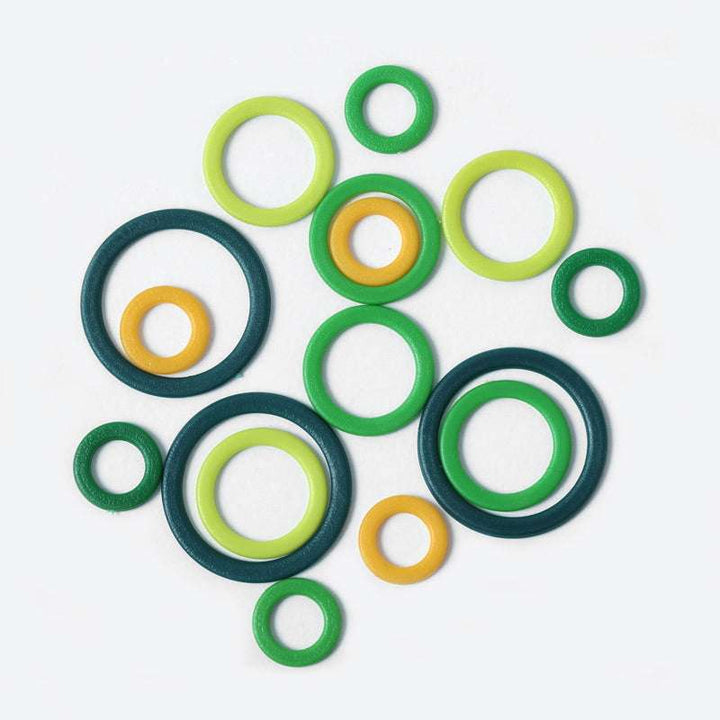 Knit Pro Knitting Notions Stitch Ring Markers: 50 pack joeriaknits