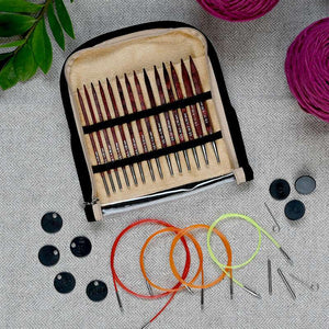 Knitter's Pride Knitting Needle Sets Symfonie Cubics Deluxe Interchangeable Knitting Needle Set joeriaknits