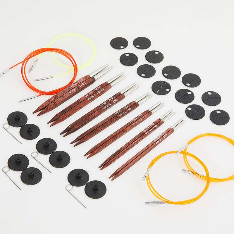 Knitter's Pride Knitting Needle Sets Symfonie Cubics Deluxe Interchangeable Knitting Needle Set joeriaknits