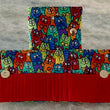 Load image into Gallery viewer, Joeriaknits Tapestry Needle Holder Cats Meow - Red Tapestry Needle Holder: Handcrafted joeriaknits
