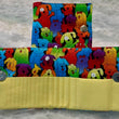 Load image into Gallery viewer, Joeriaknits Tapestry Needle Holder Dog Daze - Yellow Tapestry Needle Holder: Handcrafted joeriaknits
