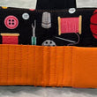 Load image into Gallery viewer, Joeriaknits Tapestry Needle Holder Notions - Orange Tapestry Needle Holder: Handcrafted joeriaknits
