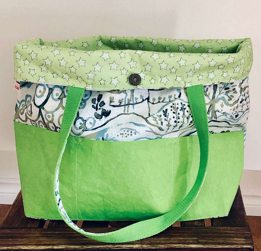 Tote Bag - Extra Large - Green Rolling Hills