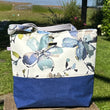 Load image into Gallery viewer, JOERIA KNITS Tote Bags Tote Bag: Handcrafted - Extra Large - Bloom joeriaknits
