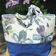 Load image into Gallery viewer, JOERIA KNITS Tote Bags Tote Bag: Handcrafted - Extra Large - Bloom joeriaknits
