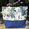 Load image into Gallery viewer, JOERIA KNITS Tote Bags Tote Bag: Handcrafted - Extra Large - Bloom joeriaknits
