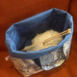 Load image into Gallery viewer, JOERIA KNITS Project Bags Tote Bags for Knitters and Crocheters - Canvas Collection joeriaknits
