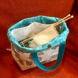 Load image into Gallery viewer, JOERIA KNITS Project Bags Tote Bags for Knitters and Crocheters - Canvas Collection joeriaknits

