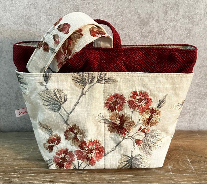 JOERIA KNITS Project Bags Tote Bags for Knitters and Crocheters joeriaknits