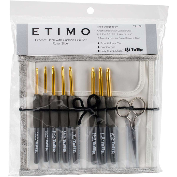 Tulip Crochet Hook Set Tulip Etimo Gold Crochet Hook Set joeriaknits