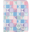 Load image into Gallery viewer, KnitPro Vybe Crochet Hook Set comes in a colorful geometric-patterned zipper pouch featuring adorable cartoon sheep designs.
