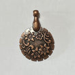 Load image into Gallery viewer, Clover scissors Copper Yarn Cutter Pendant for Knitters and Crocheters joeriaknits
