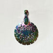 Load image into Gallery viewer, Clover scissors Rainbow Yarn Cutter Pendant for Knitters and Crocheters joeriaknits
