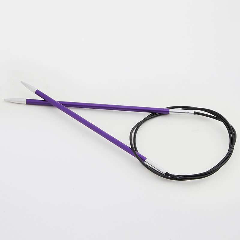 Zing Circular Knitting Needles - Knitter's Pride  22.5 cm (9")