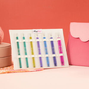 Zing Midi Interchangeable Circular Knitting Needle Set