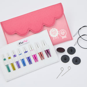 Zing  Mini Interchangeable Circular Knitting Needle Set