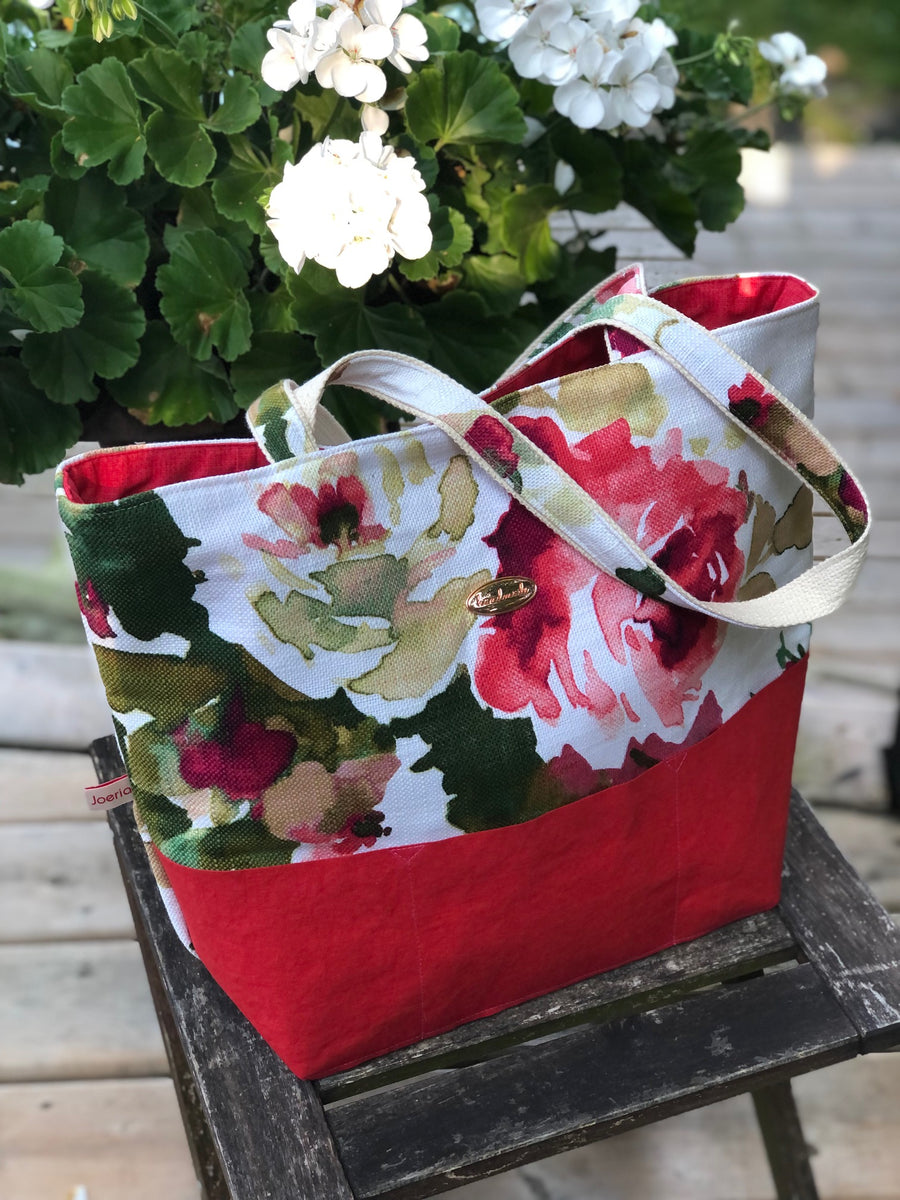 Tote Bag - Extra Large - Red Roses