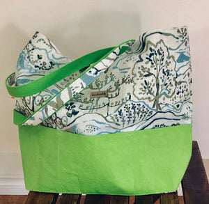 Project Bag - Extra Large - Green Rolling Hills