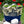 Load image into Gallery viewer, JOERIA KNITS Project Bags Project Bag - Extra Large - Blue Beige Floral joeriaknits
